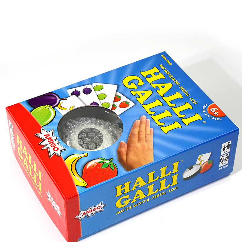 Fruity Extreme version with metal Bell Table Game For Family Party indoor games Halli Galli cards board game