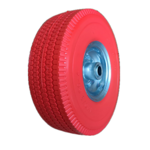 Flat-Free Tire3.50-4 PU Foam Wheels 4.10/3.50-4 PU Foam Tyre Wheel For Hand Trolley Wagon Dolly Lawn Mover Replacement Tire