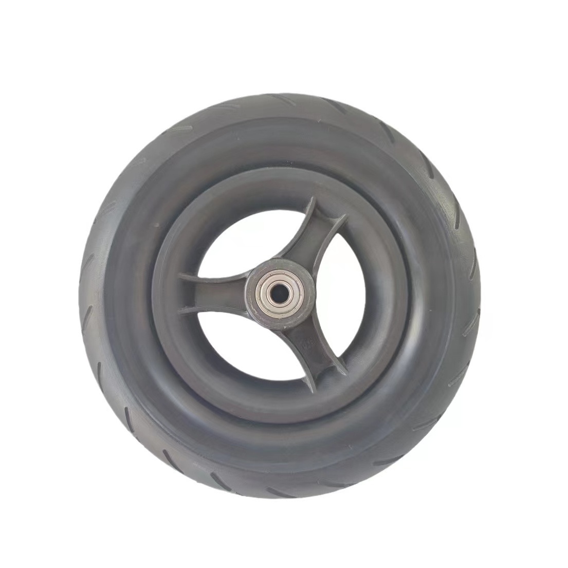 7x2 Folding PU Foam Wheel for Fishing Box Baby Stroller Wheels Foldable Wheels With High Density Polyurethane Material