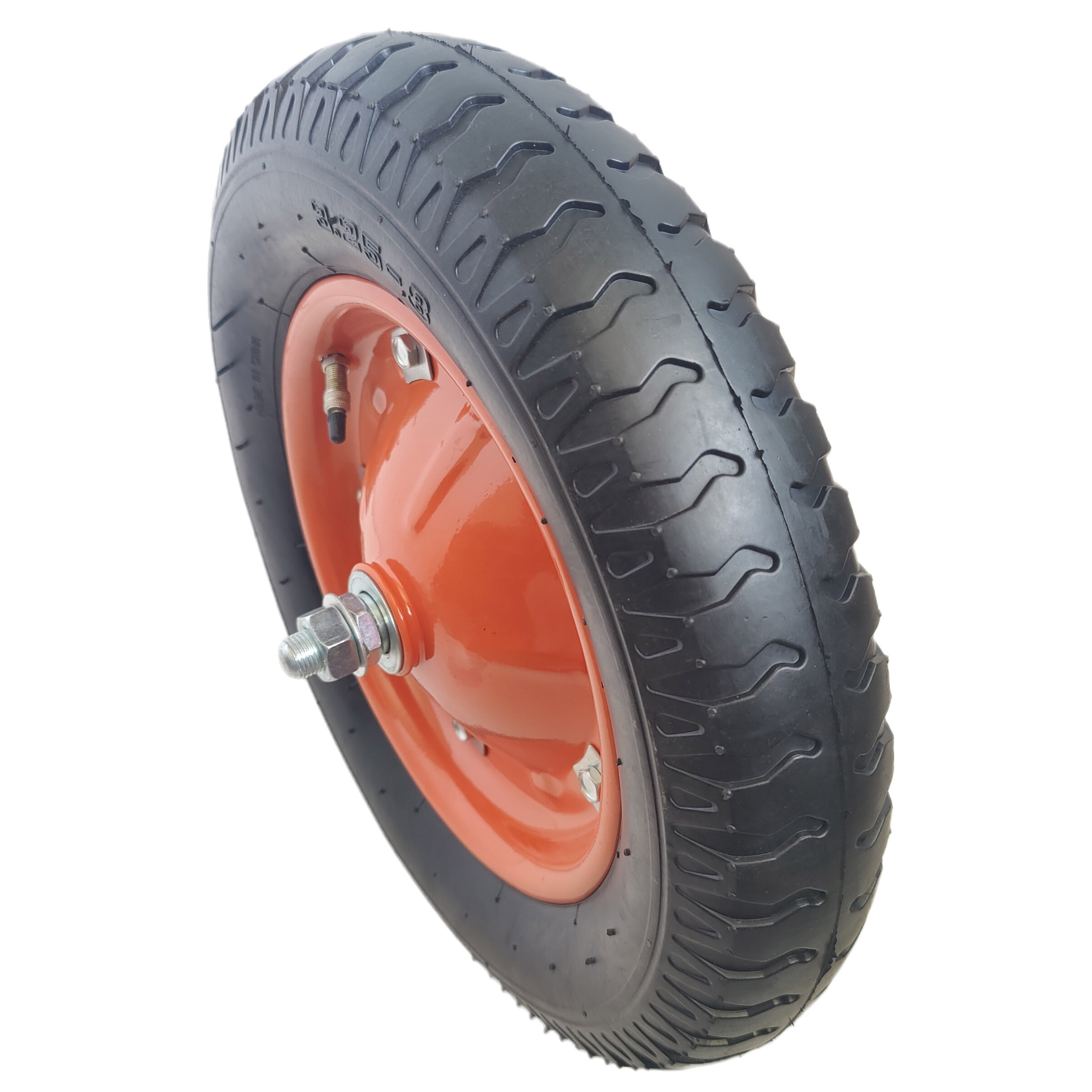 13 Inch Wheelbarrow Wheel 3.25-8 Rubber Pneumatic Tire Inflatable Rubber Wheelbarrow Wheel Barrow Tire