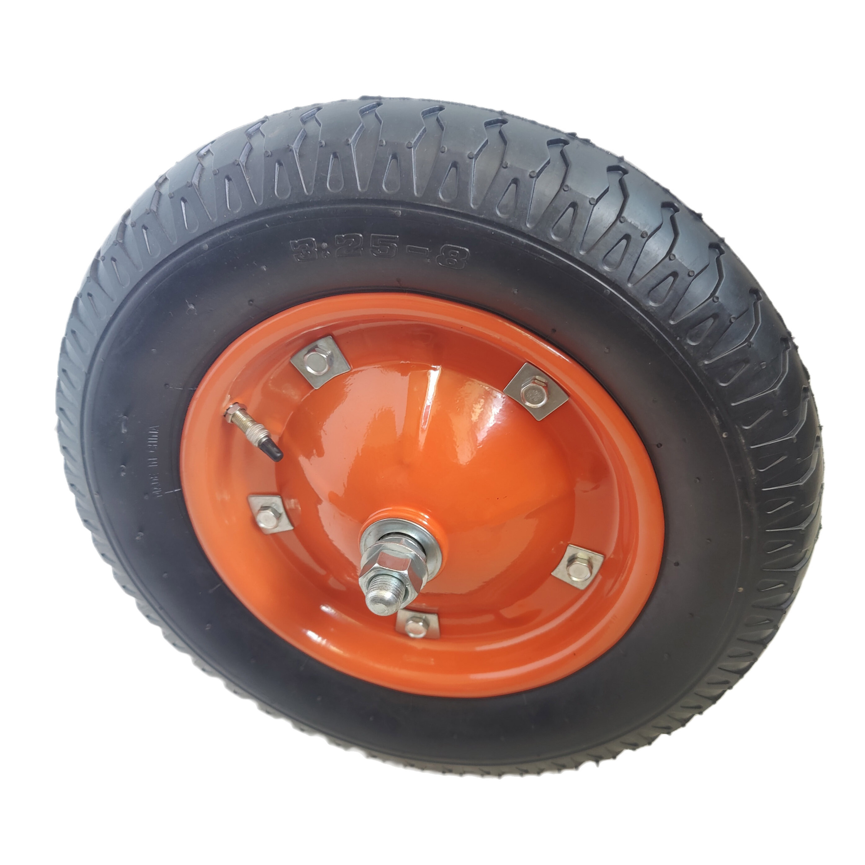 13 Inch Wheelbarrow Wheel 3.25-8 Rubber Pneumatic Tire Inflatable Rubber Wheelbarrow Wheel Barrow Tire