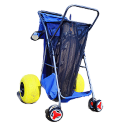 Beach Trolley Cart Beach Cart Balloon Wheels Beach Cart For Sand Big Wheels