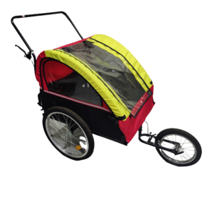 Popular Child Pet Trailer Bicycle Foldable Bike Carrier Jogger Stroller Outdoor Bicycle Cargo Wagon Trailer