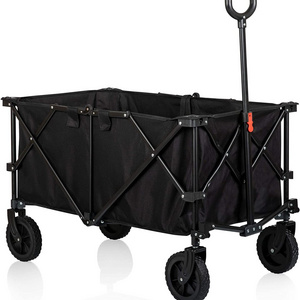 Mini Small Pull Camping Wagon For Picnic Portable Garden Folding Outdoor Beach Cart Carry