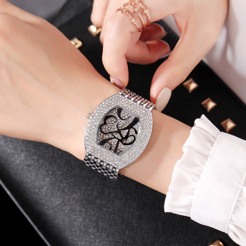 8479 Luxury Women Arabic Numbers hip hop watch Fashion diamond watch 2023 ladies watch Relogio Feminino