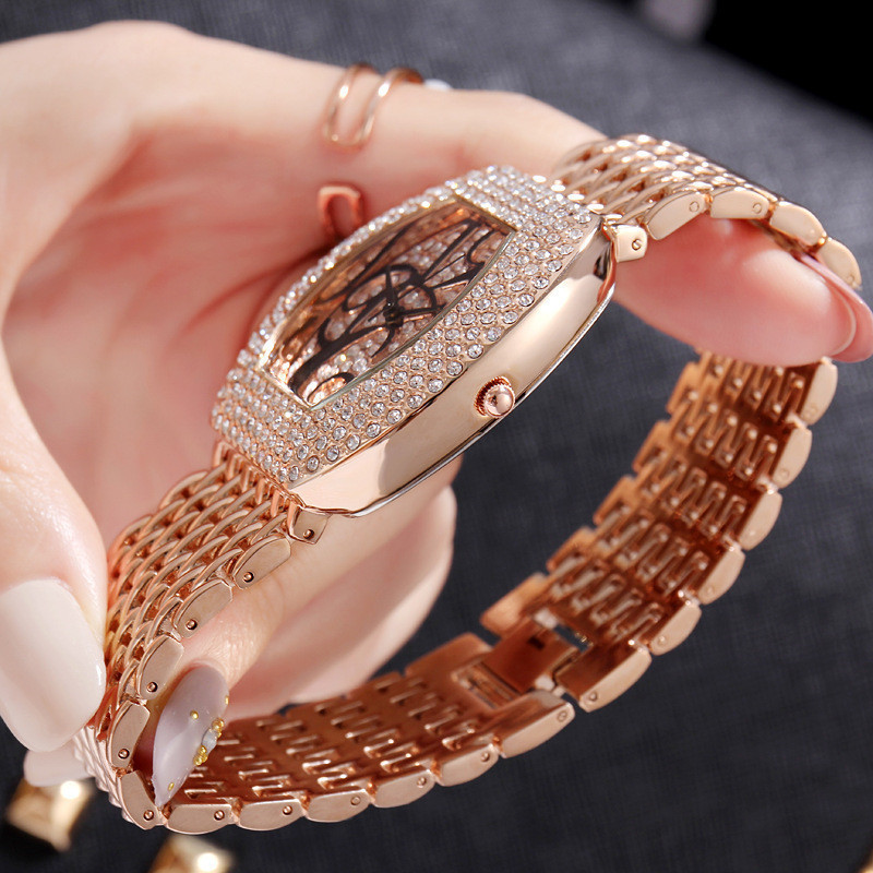 8479 Luxury Women Arabic Numbers hip hop watch Fashion diamond watch 2023 ladies watch Relogio Feminino