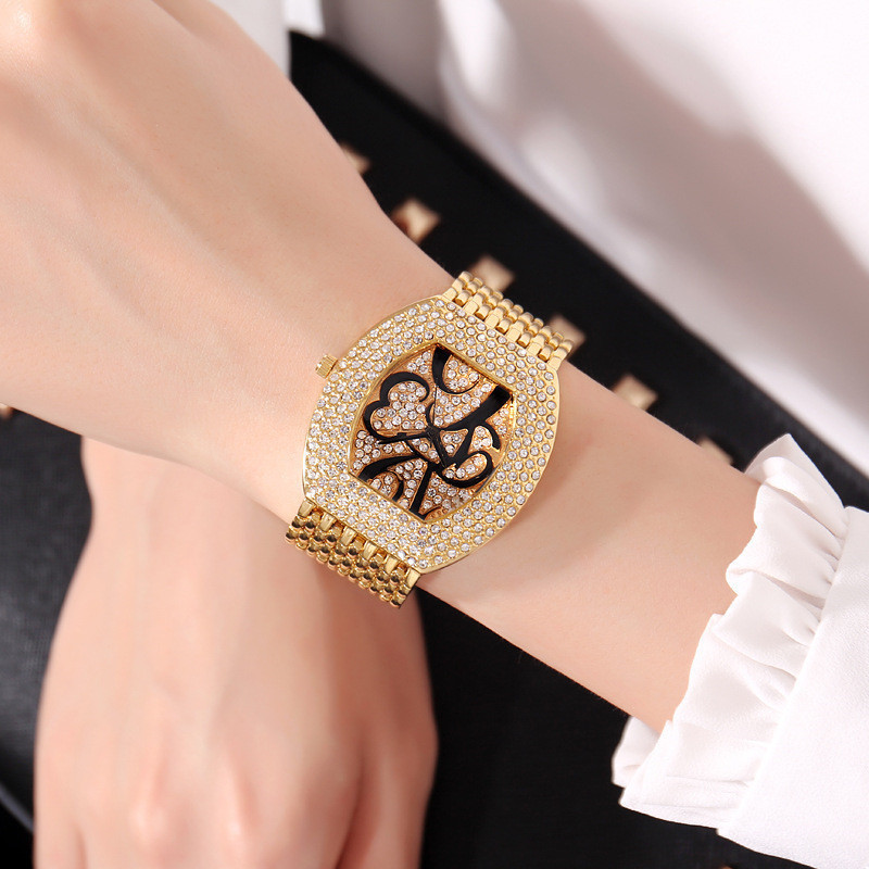 8479 Luxury Women Arabic Numbers hip hop watch Fashion diamond watch 2023 ladies watch Relogio Feminino