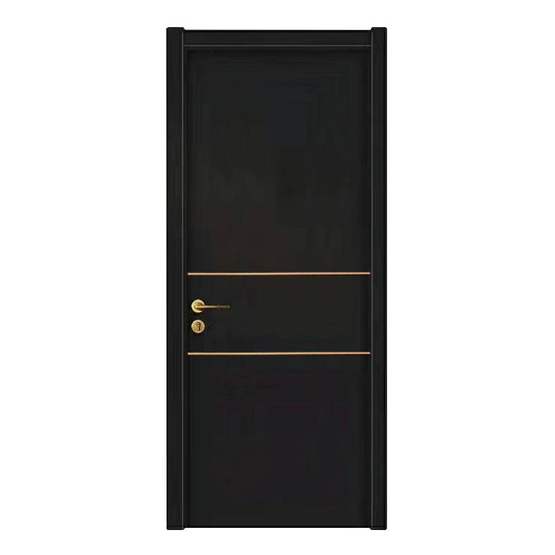 Modern Design Soundproof Hotel Door Internal Bedroom Waterproof WPC PVC Solid Interior Wooden Doors For Room