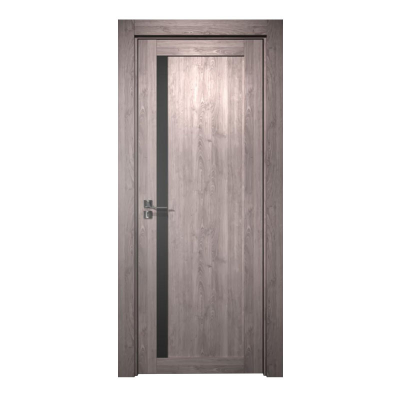 China Supplier Exterior Security Front Wood Grain Composite Waterproof WPC Door Cheap Price