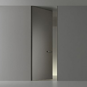 Modern Invisible Door Design High Quality Aluminum Frame White Composite Hidden Doors For Hotel Room