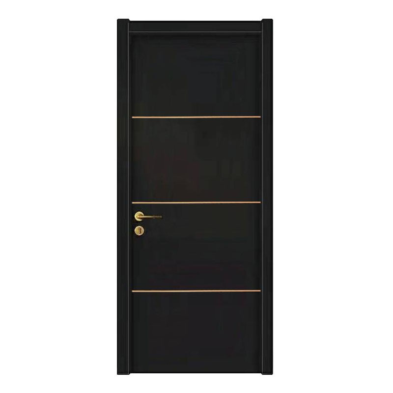 Modern Design Soundproof Hotel Door Internal Bedroom Waterproof WPC PVC Solid Interior Wooden Doors For Room