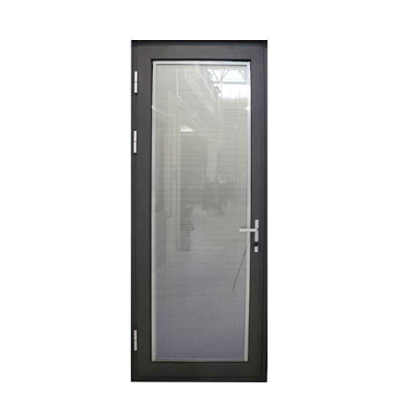 High Quality Aluminum Glass Interior Door Pre-hang Casemenet Frosted Glass Bathroom Door Prices