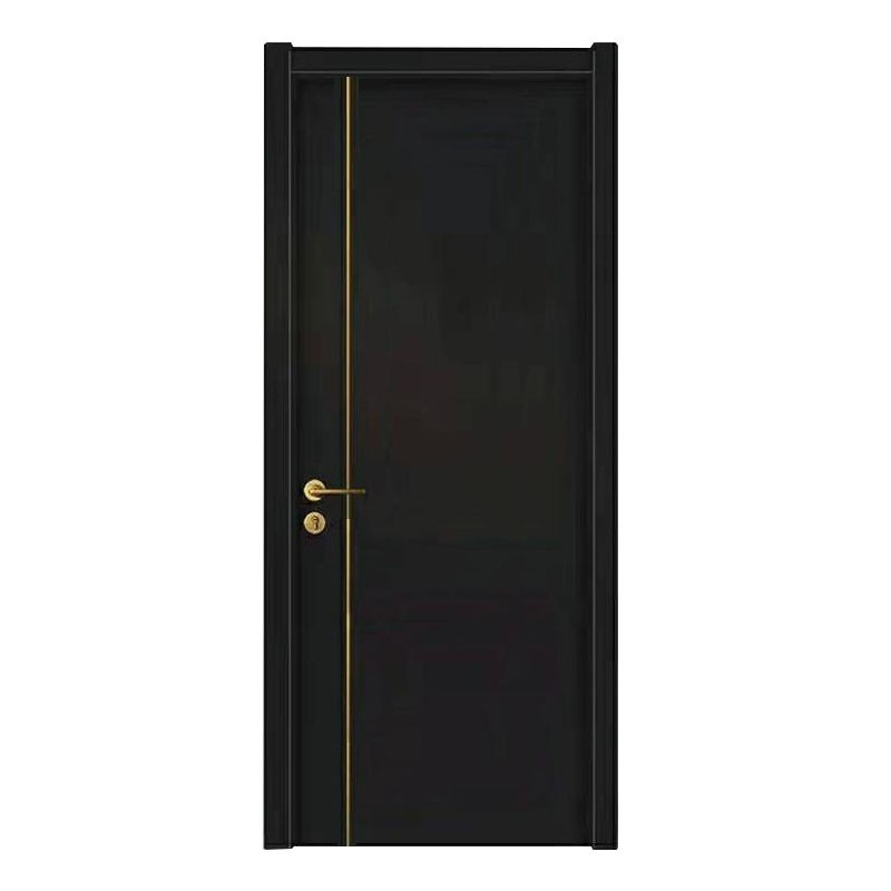 Modern Design Soundproof Hotel Door Internal Bedroom Waterproof WPC PVC Solid Interior Wooden Doors For Room