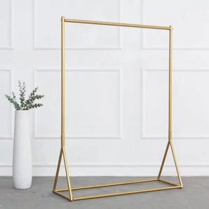 Modern Garment Shop Dress Display Rack Iron Floor Type Wedding Dress Shelf Clothes Hanger Clothes Rack Garment Rack Coat Hanger