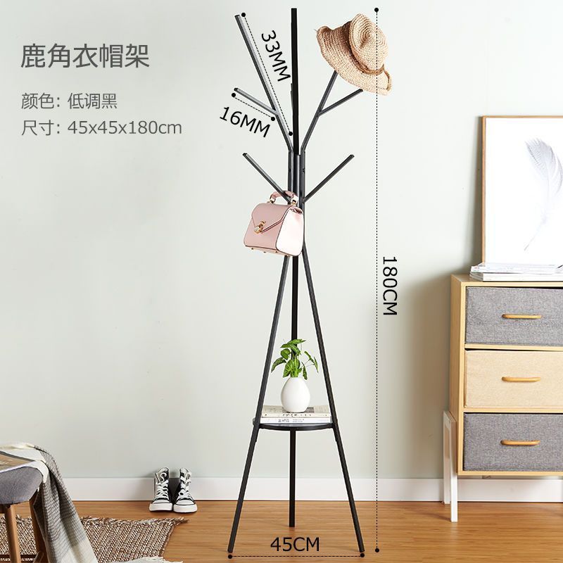 CB127 Free standing metal clothes hat hanger and coat rack hall tree holder with 9hooks for home office hall entryway and office