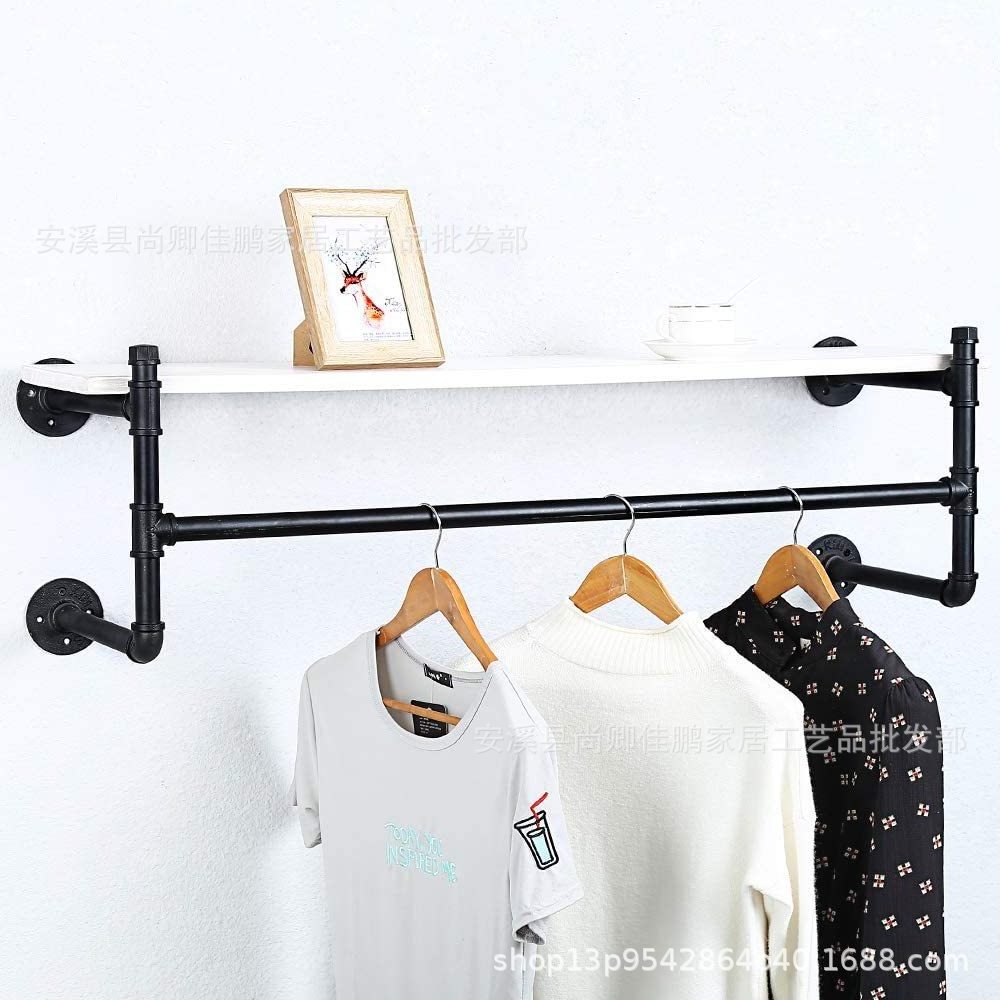 CB121 Wall Mount Hooks Coat Rack High Quality Wood Fashionable Style Living Packing Room Modern