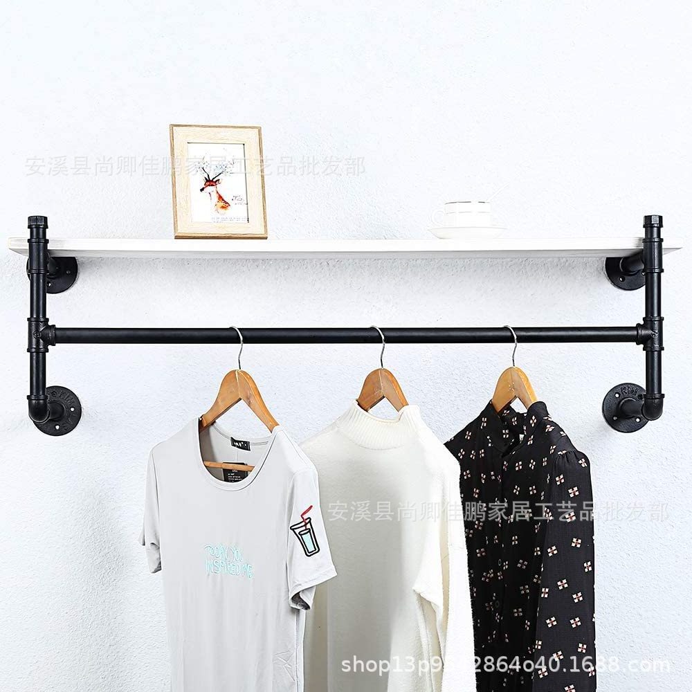 CB121 Wall Mount Hooks Coat Rack High Quality Wood Fashionable Style Living Packing Room Modern