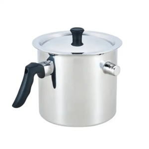 SS56 High Quality Double Wall Stainless Steel Soup & Stock Pot with Bakelite Handle for Boiling Milk