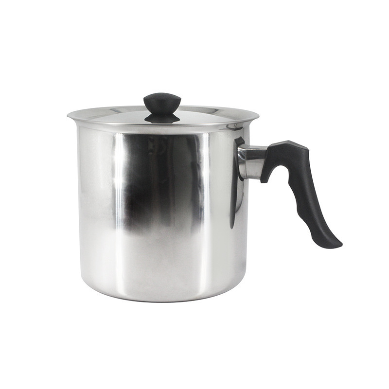 SS56 High Quality Double Wall Stainless Steel Soup & Stock Pot with Bakelite Handle for Boiling Milk