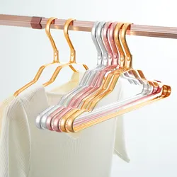 FMH020 Wholesale garment golden metal aluminium alloy fashion clothe hanger rack