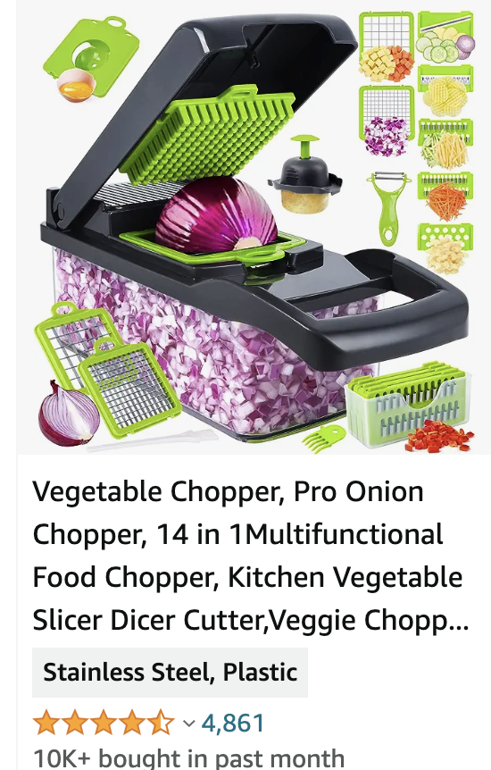 AMZ25 Best seller multifunctional vegetable cutter fruit chopper slicer cutting tool manual 13 in 1 vegetable cutter