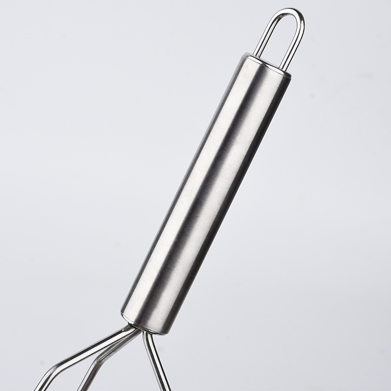 FV97 Potato Masher, Hand Masher Heavy Duty Stainless Steel Potato Smasher Mashed Mud Kitchen Tools for Vegetables , Baby Food