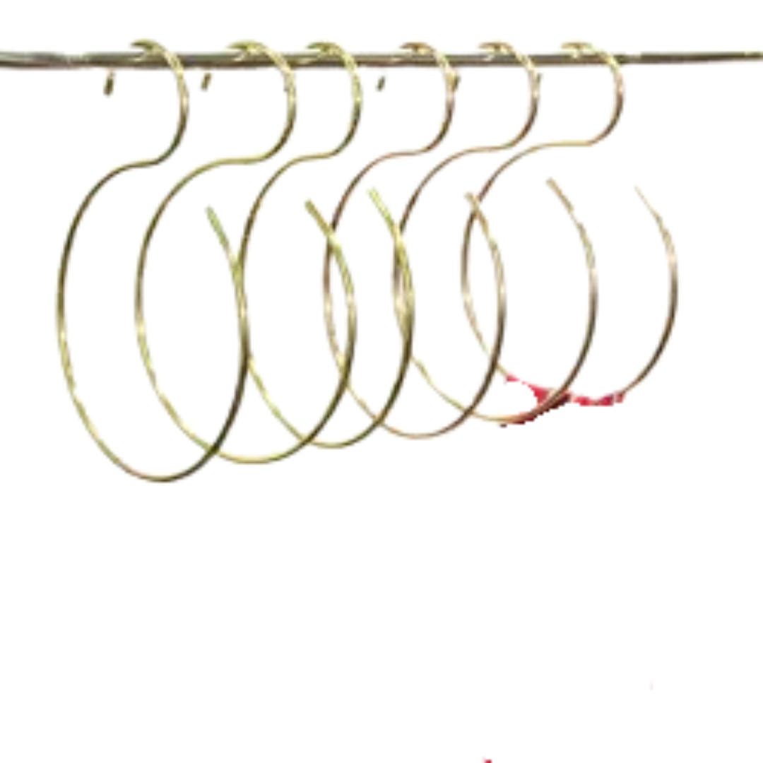 FMH040 Hot Sale Gold Metal Wire Hanger for Hijab Closet Clothes Belt Scarf Hook Hanger