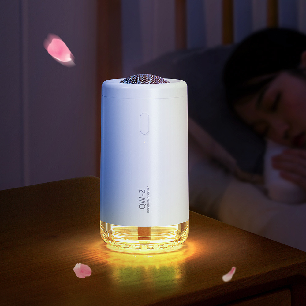 PC157 Silent Home Indoor Insect Control Mosquito Trap Lamp USB Charging Fly Bug Zapper Mosquito Killer Repellent Night Light