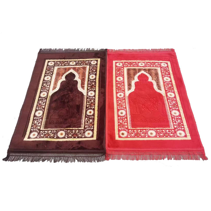 PM48 Muslim Quilting Thick Prayer Rugs Carpets Turkish Memory Foam Padded Folding Prayer Mats