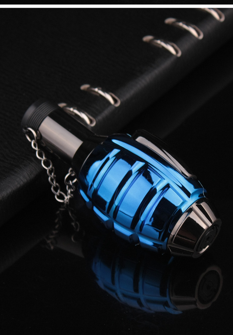 LT132 grenade single Double triple quad jet flame refillable cigar torch lighter