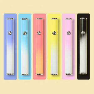 LT59 Colorful Gradient Vapors USB Charging Puffs Lighter Wipe Wape Smoking Accessories Cigarette Lighter