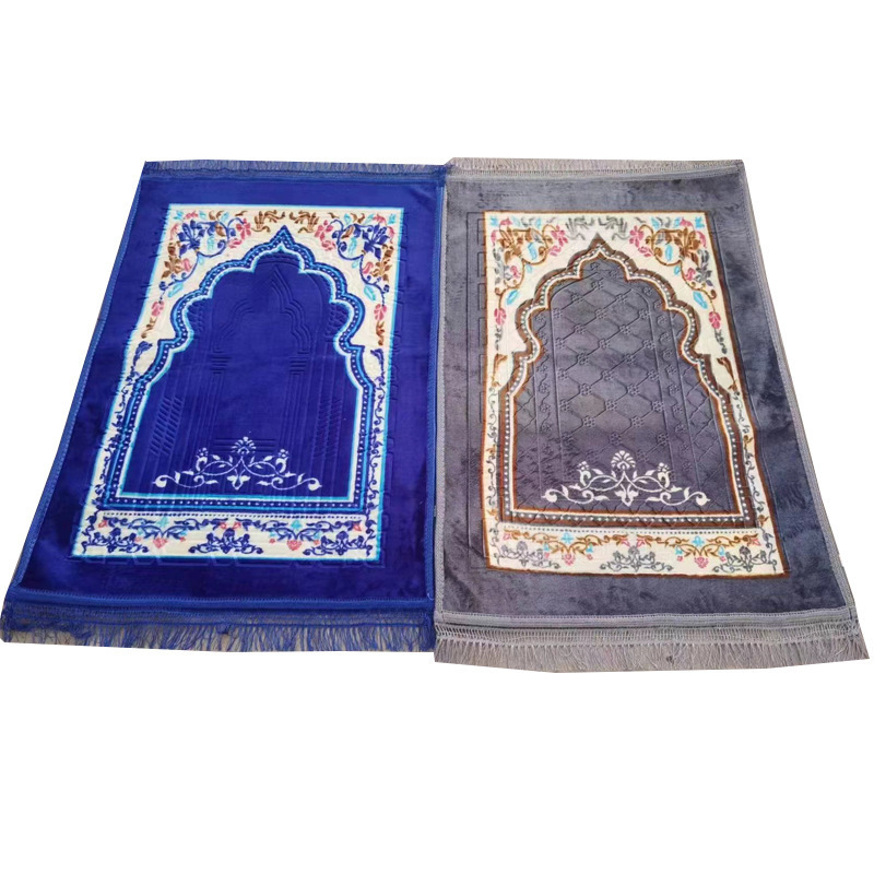 PM48 Muslim Quilting Thick Prayer Rugs Carpets Turkish Memory Foam Padded Folding Prayer Mats