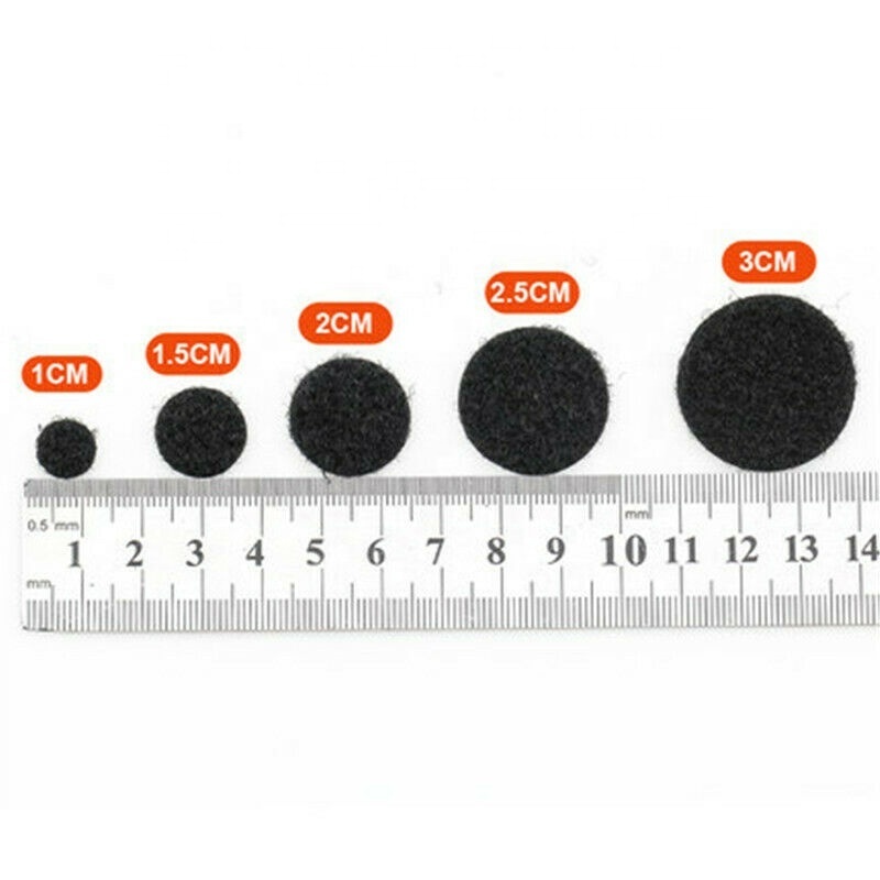 Wholesale White Black Hook And Loop Dots High Quality Professional Hook  Loop Strap Roll