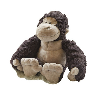 Hot Sale Forest Animal Plush Toy 35cm Gorilla Black Orangutan Creative Simulation Stuffed Monkey Plush Toy Doll