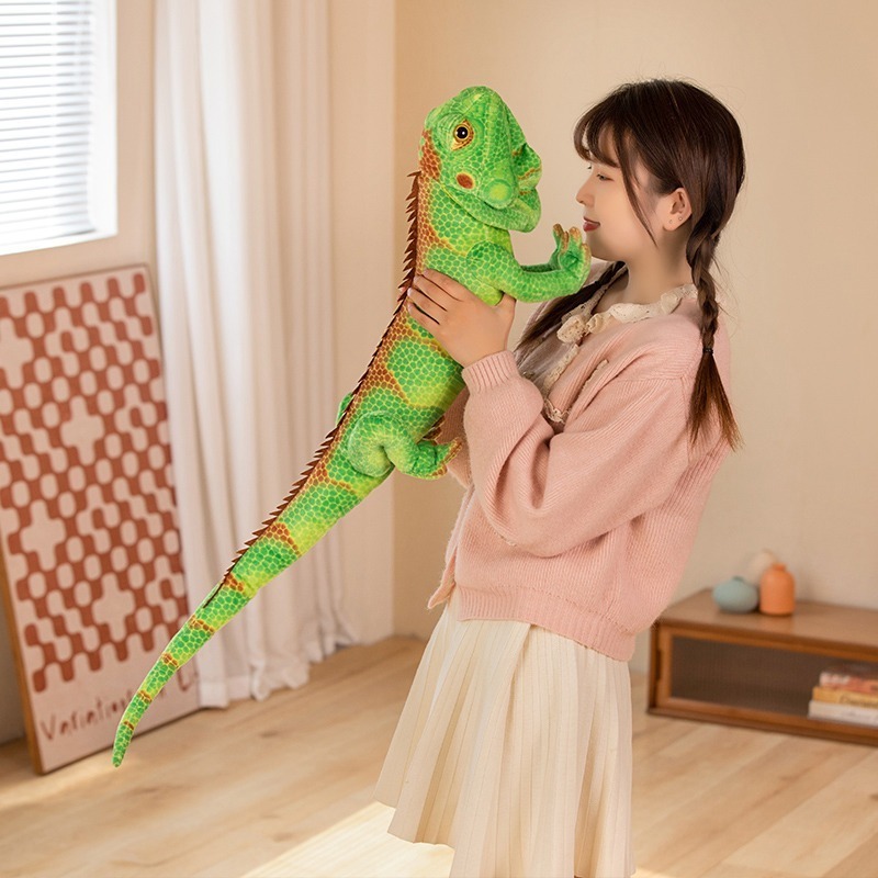 Wholesale Custom OEM 65cm-95cm Kawaii Lizard Stuffed Animals Plush Toy Cabrite Plush Peluche Toy Reptile Plush Doll