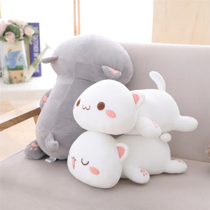 Factory Price Hot Sale 30cm Cute Kitty Stuffed Animal Plush Toy Soft Cat Cuddle Pillow Kitten Plushies Gift