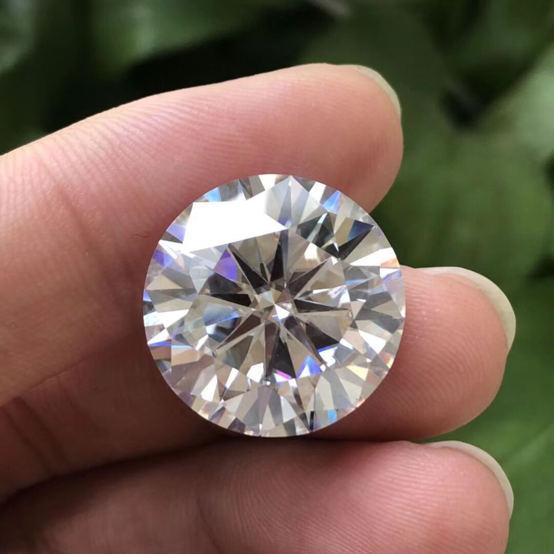 Wish Moissanite Pure Whiteness D E F G H Color Fl VVS1 Clear GRA Cvd Coated Moissanite Wuzhou Manufacturer