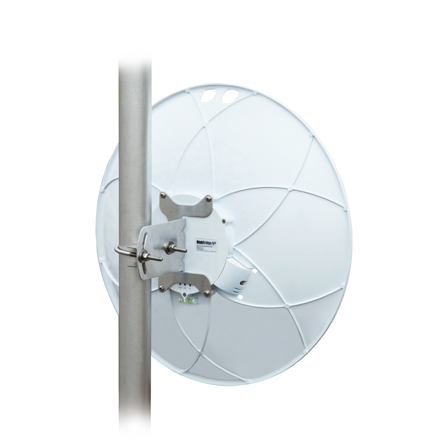 5GHz 25dBi 1201Mbps 2*2 MIMO Hi-Power outdoor wireless Wifi dish bridge based on 802.11ax technology.