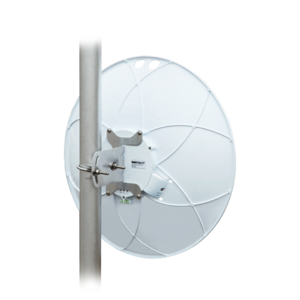 5GHz 25dBi 1201Mbps 2*2 MIMO Hi-Power outdoor wireless Wifi dish bridge based on 802.11ax technology.