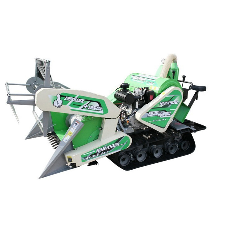 Agriculture Barley Small Mini Wheat Cutter Mini Vombine Harvester Reaping Cutting Mini Harvester Machine