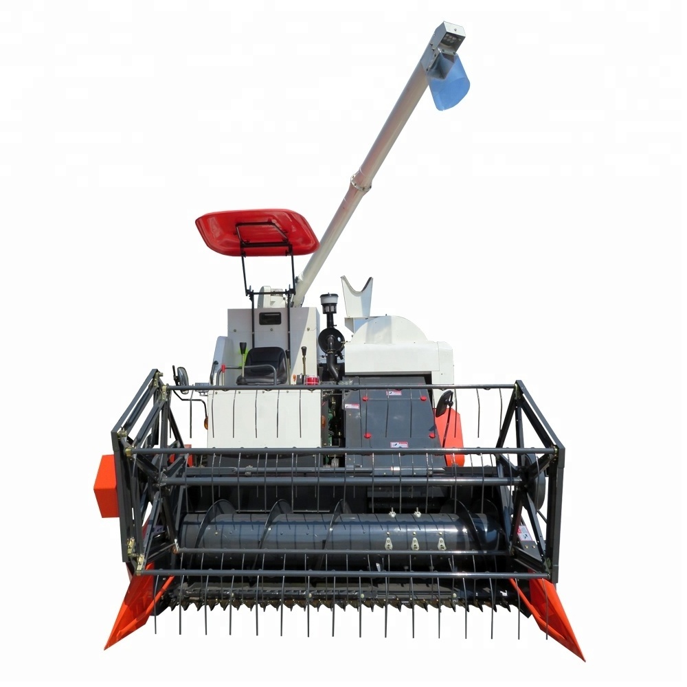 High quality china 4LZ-4.5 combine harvester electric harvester for sale in Indonesia