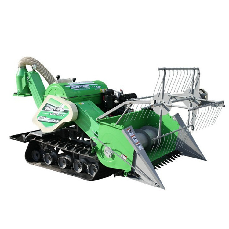 Agriculture Barley Small Mini Wheat Cutter Mini Vombine Harvester Reaping Cutting Mini Harvester Machine