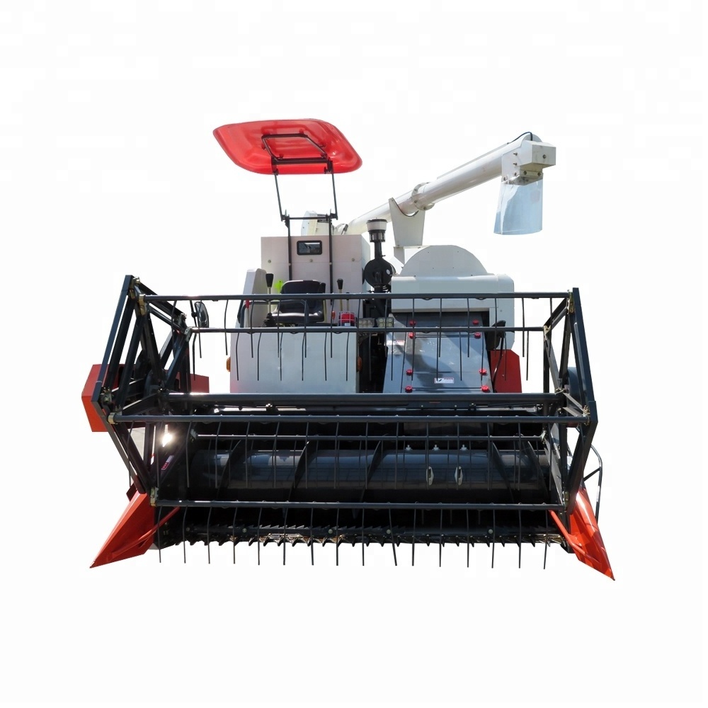 High quality china 4LZ-4.5 combine harvester electric harvester for sale in Indonesia