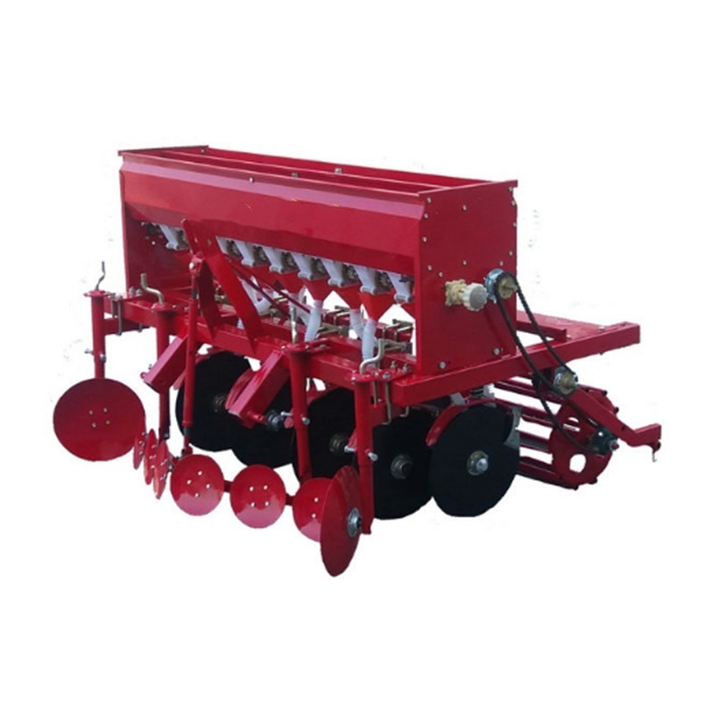 25Hp Tractor Mounted 16 Rows Wheat No Till 16 Raw Air Precision Multi Crop Mini Disc Rice Seed Drill Planters Machine For Field