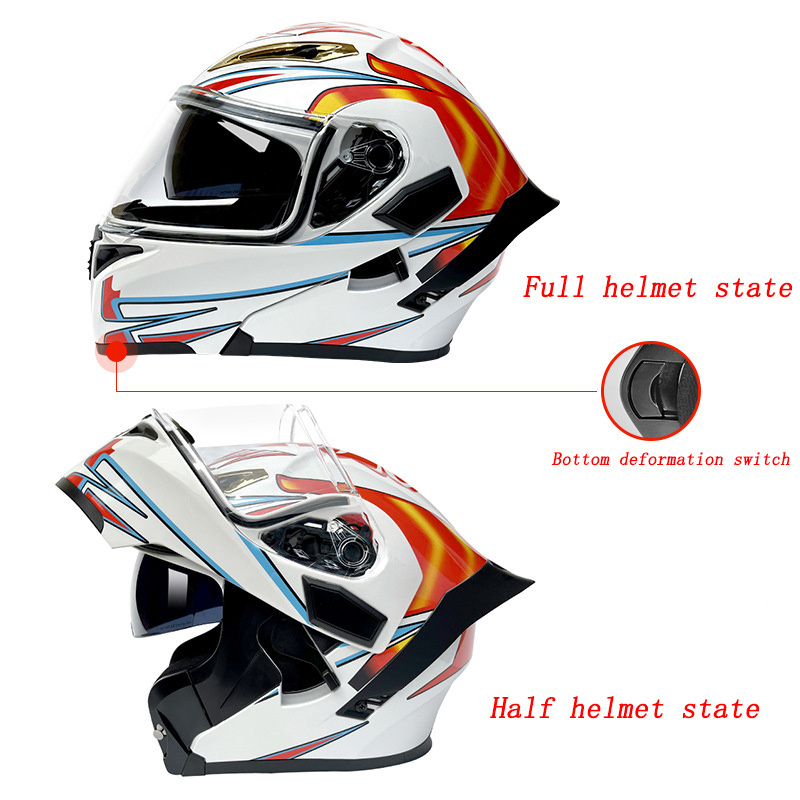 Motocross Helmet Customized Logo Modular motorbike helmet Factory manufacturer Full Face Motorcycle Helmet