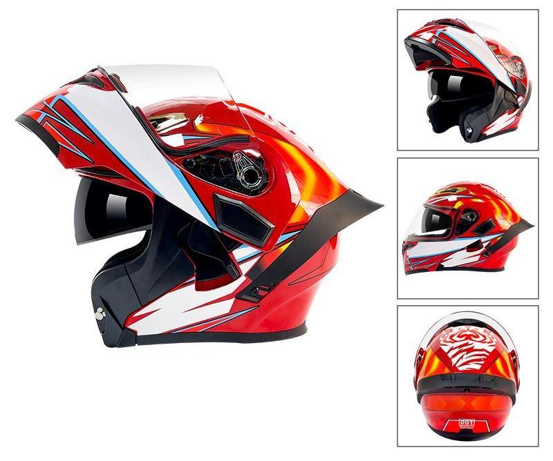 Motocross Helmet Customized Logo Modular motorbike helmet Factory manufacturer Full Face Motorcycle Helmet