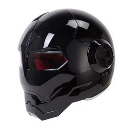 ABS Iron Man Modular Helmet Customizable LOGO Flip Up Helmet Motocross Cascos Full Face Motorcycles Helmet