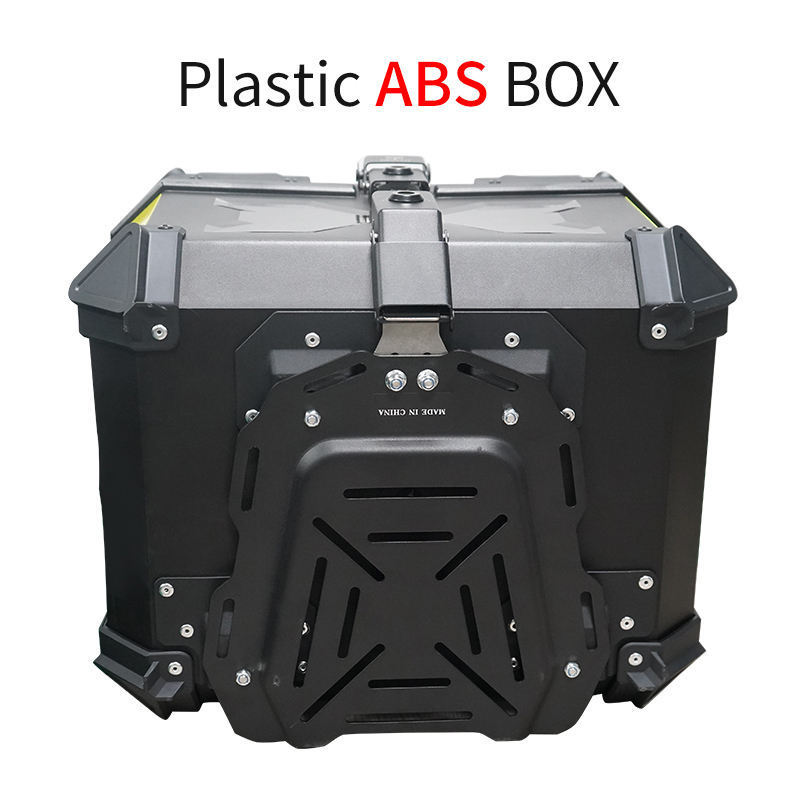 Wholesale 45L ABS PP Off Road Motorcycle Trunk Fall-resistant top box for motorcycle Waterproof top case motorcycle