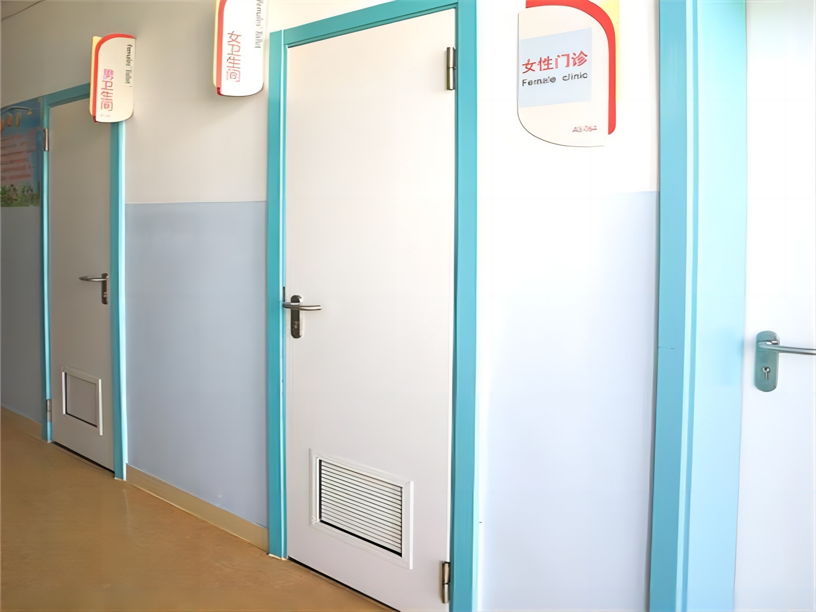 Hospital Operation Theater And Healthcare Center High Quality Swing Steel Door