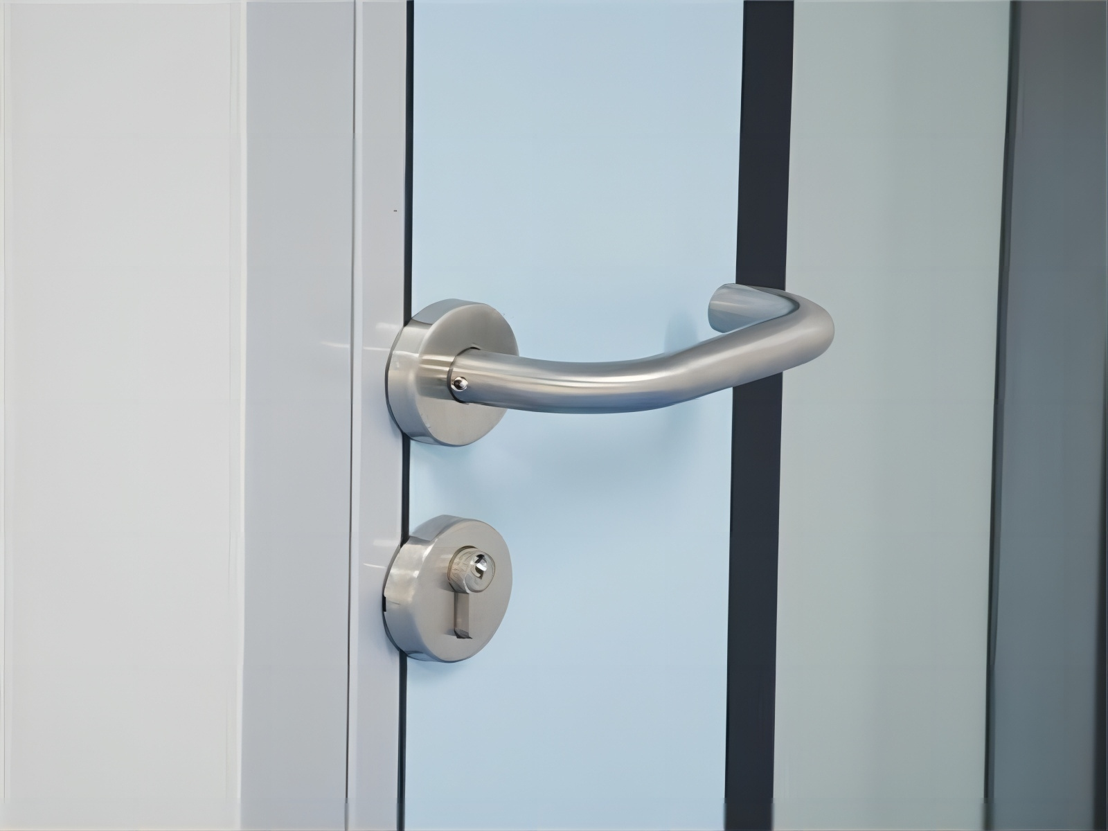 GEZE Biological Cleanroom Steel Door Locks Handle Sets